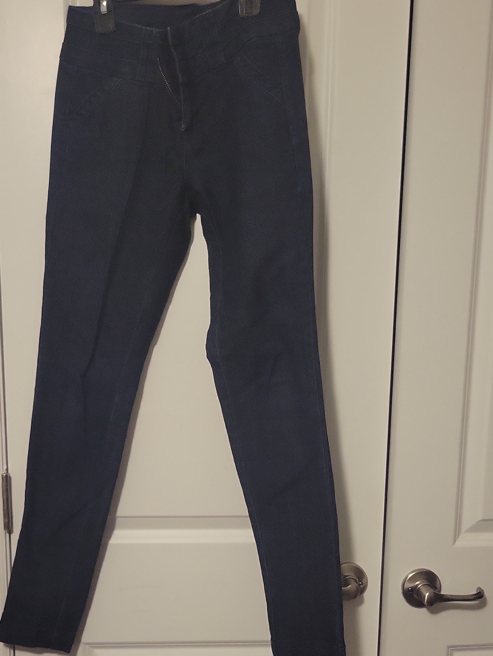 Maurices Dark Blue Skinny Jeans